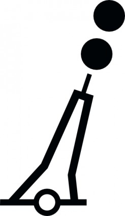 nchart symbole int isolateddanger marque pilier clipart