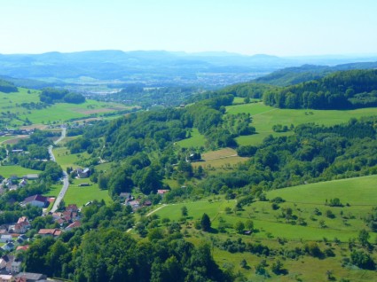 paysage du Jura Souabe Nenningen