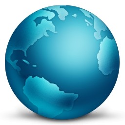 Network Globe Connected