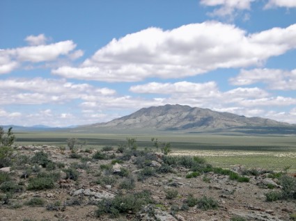 paisaje de Nevada escénica