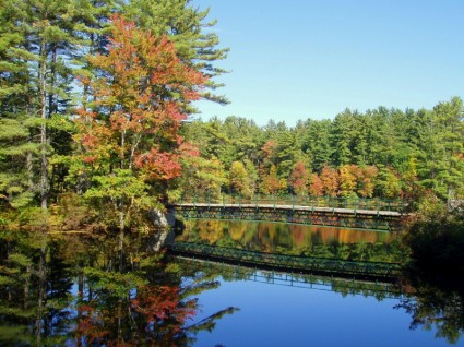 New Hampshire-Teichwasser
