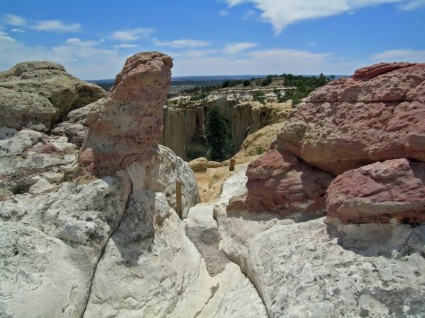 Nuovo Messico rocce formazioni
