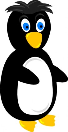 Pingüino nuevo clip art
