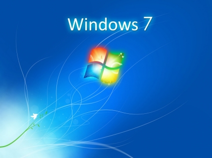 新しい windows windows 7 のコンピューターを壁紙します。