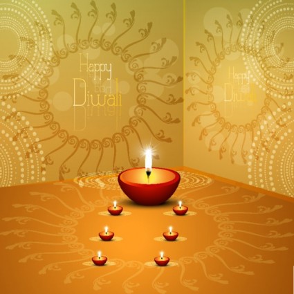 New Year Candle Vector