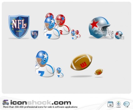 pack d'icônes NFL vista icons