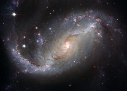 schwertfisch de constelação de galáxia espiral NGC barrada