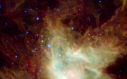 Nebulosa de cono de dark nebula NGC