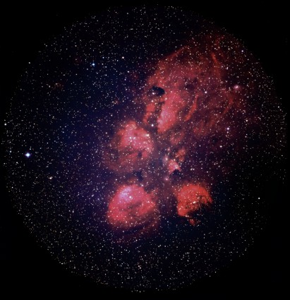 NGC Galaxie Katze Pfote Nebel