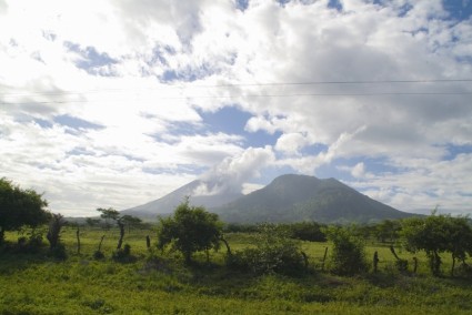 nuvens do céu de Nicarágua
