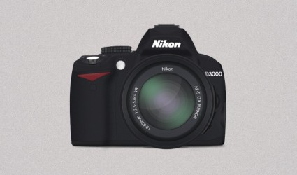 Nikon d3000-Symbol