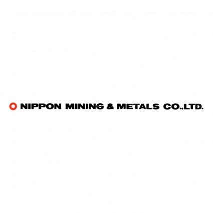 metais de mineração de Nippon