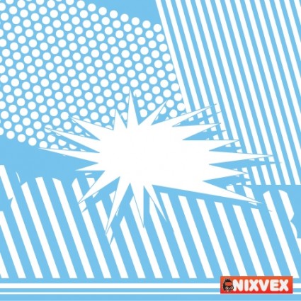 nixvex свободный вектор синий фон