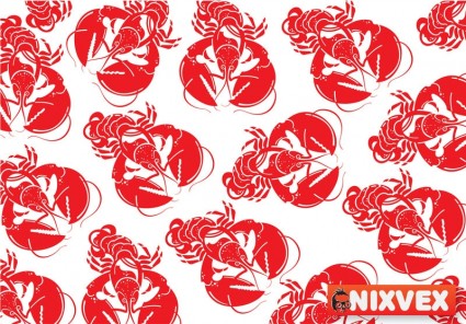 nixvex lobster vektor gratis