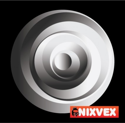 vecteur libre de nixvex opart cercles
