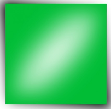nlyl 緑の四角形クリップ アート