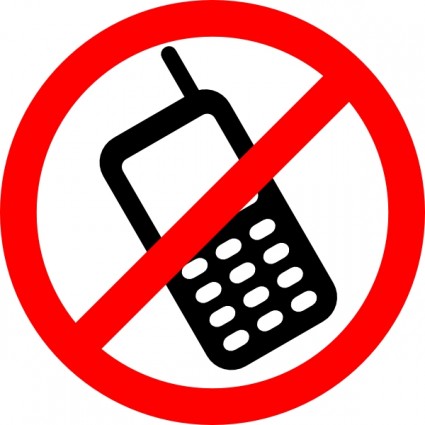 携帯電話はクリップアートを禁止