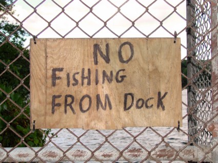 não há pesca
