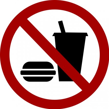 No Food Drink