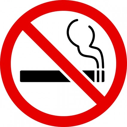 nessun segno di fumare ClipArt