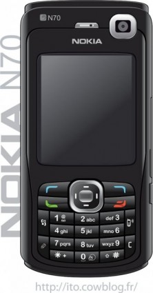 Nokia n70 wektor