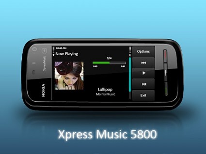 Nokia xpress музыка psd