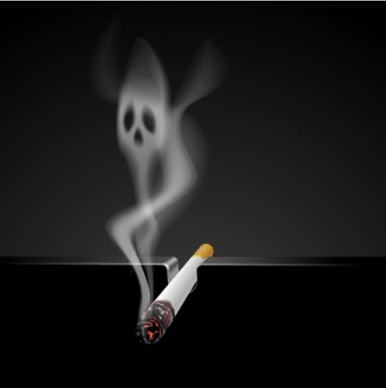 vetor de anúncios não-fumadores