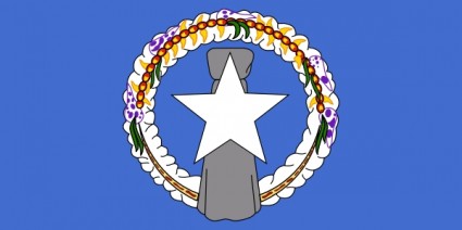 Northern Mariana Flag Clip Art