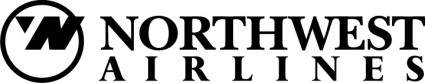 logotipo da Northwest airlines