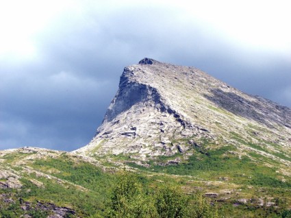 formações de montanhas da Noruega