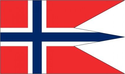 drapeau de l'état norvégien clip art