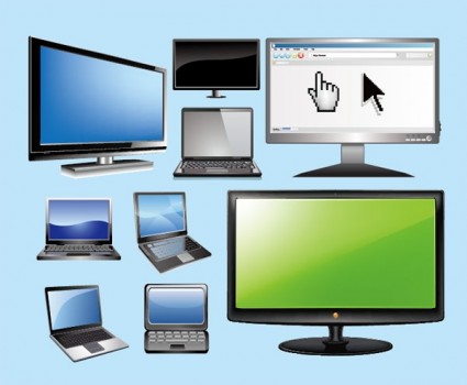 máy tính xách tay máy tính và màn hình lcd màn hình véc tơ