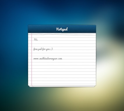 giao diện người dùng Notepad
