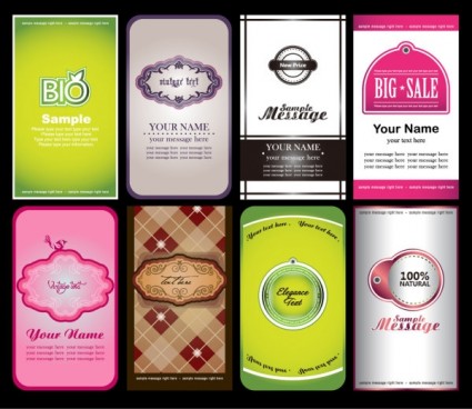Notes Cards Vector