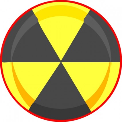 clipart symbole nucléaire