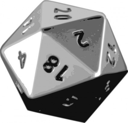 numero gioco hypercube ClipArt