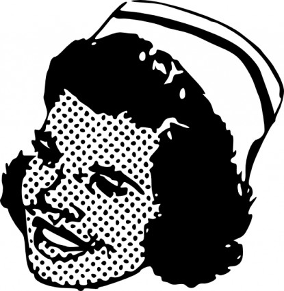 Krankenschwester Kopf ClipArt