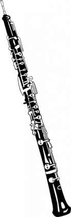 clip art de oboe