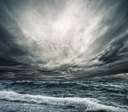 海洋风暴高清图片