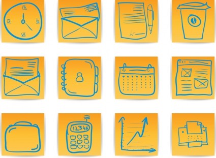 Office Amp Business Hand Draw Icon