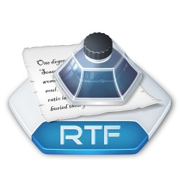 rtf 形式の office word