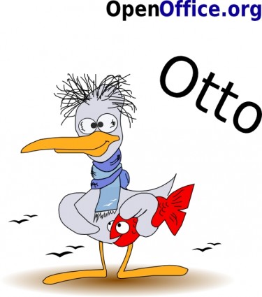 أوبن أوفيس القديمة org شعار قصاصة فنية