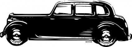 viejo coche rover clip art