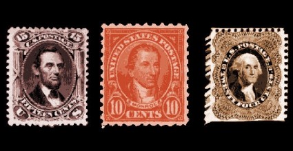 舊郵票免費向量
