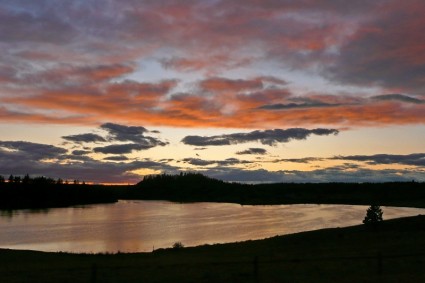 tramonto lago di onehundredeight miglio