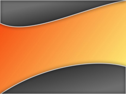 オレンジ色の曲線の背景