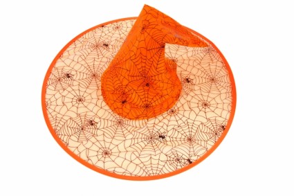 sombrero de la bruja naranja