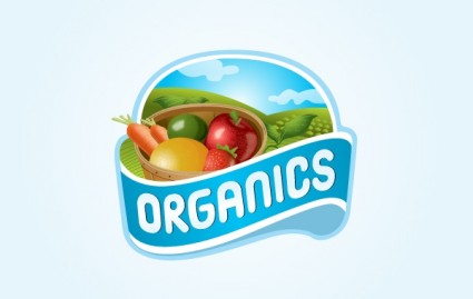 logotipo de produtos orgânicos