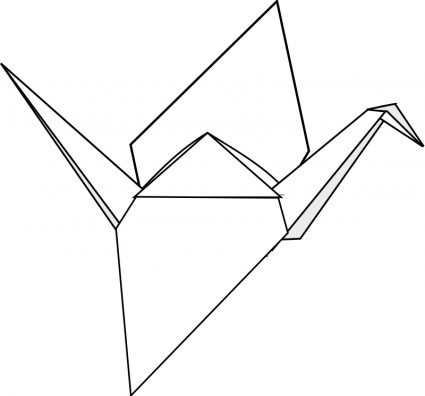 кран оригами