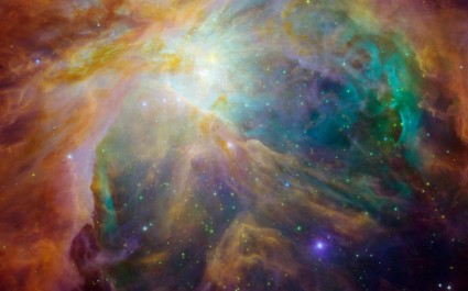 costellazione di emissione nebulosa di Orione nebulosa Orione